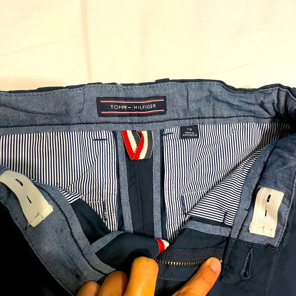 Navy blue formal pants